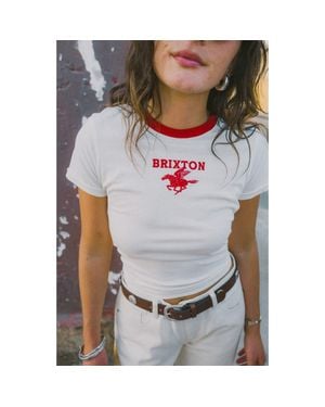 Brixton Pegasus Grahpic Ringer T-Shirt - Multicolor