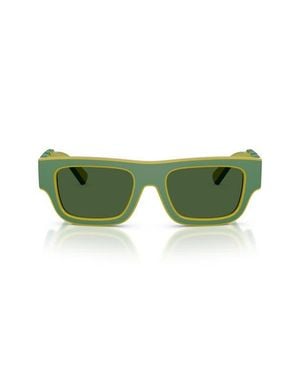 Dolce & Gabbana Kids' 47Mm Small Rectangular Sunglasses - Green