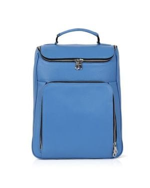 Luis Steven Medium Laptop Pack - Blue