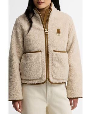 Barbour Elenora Fleece Jacket - Natural
