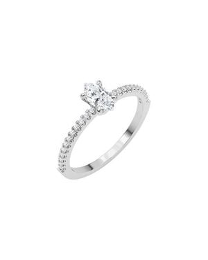 Crislu Marquise Cubic Zirconia Pavé Ring - Multicolor