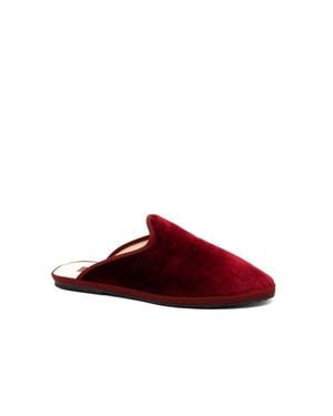 Gondolina Shoes Venetian Mules - Red