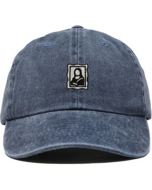 Alix Frame Dad Cap - Blue