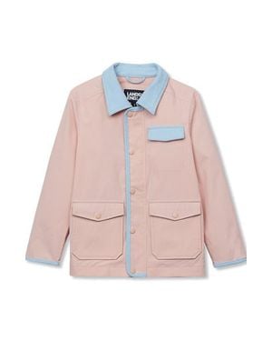 Lands' End Kids Water Resistant Utility Jacket - Pink