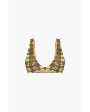 Oddli Scoop Neck Bikini Top - Multicolor