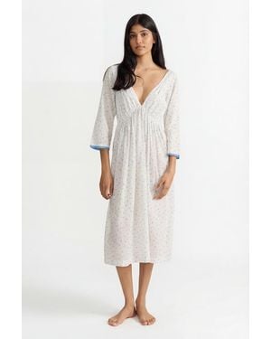 If Only If Florence Nightdress - White