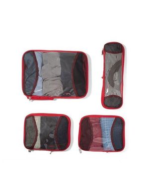 Baggallini Compression Packing Cube 4 Piece Set - Multicolor