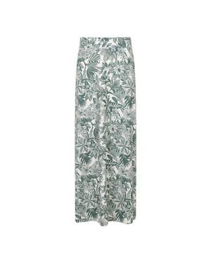 Mountain Warehouse Shore Jersey Cotton Blend Long Skirt - Green