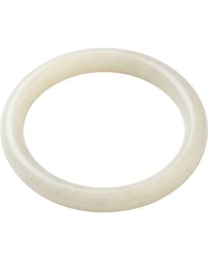 seree 1994 Thin Jade Bangle - Metallic
