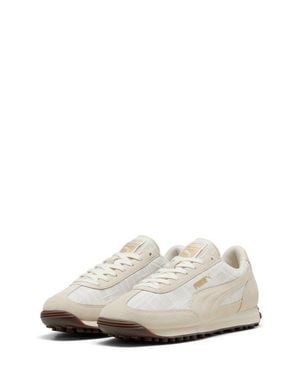 PUMA Easy Rider Straw Sneaker - White