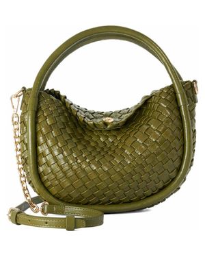 Dune Dinideliberate Top Handle Bag - Green