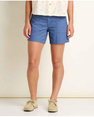 Toad & Co. Earthworks Camp Short - Blue