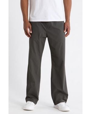RIZORT Tim Stretch Nylon Drawstring Pants - Black