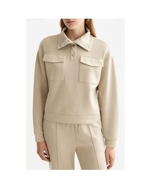 Scotch & Soda Utility Sweatshirt - Natural