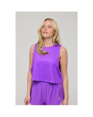 OOSC Infinite Cropped Tank Top - Purple