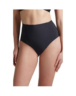 Commando Zone Smoothing High Waist Briefs - Blue