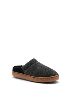 Sorel Nakiska Iii Faux Shearling Lined Slide Slipper - Black