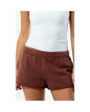 PacSun Hibiscus Core Micro Shorts - White