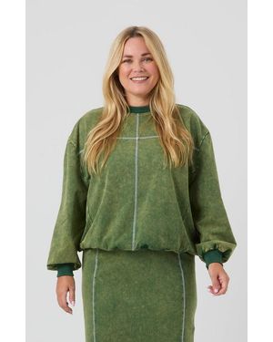 By Tess Collection Ari Sweatshirt - Green