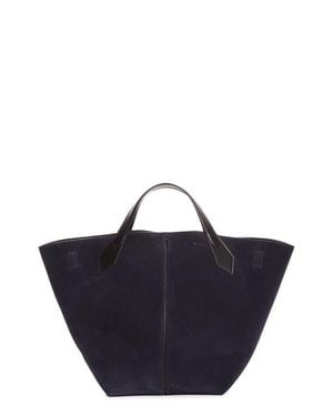 Proenza Schouler Large Chelsea Suede Tote - Blue