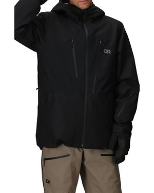 Outdoor Research Powderverse Waterproof Ski Jacket - Black