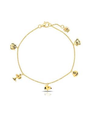 Crislu X Peanuts Snoopy & The Gang Charm Bracelet - Metallic