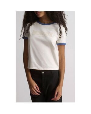 Brooklyn Industries Brooklyn Slim Fit Cotton Slub Graphic T-Shirt - Multicolor