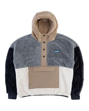 Kavu Moon Ridge Pullover Hoodie - Blue