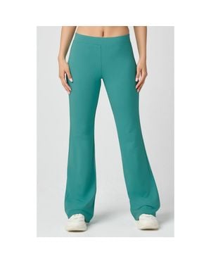 Florence By Mills Sporty Terry Flare Pants - Green
