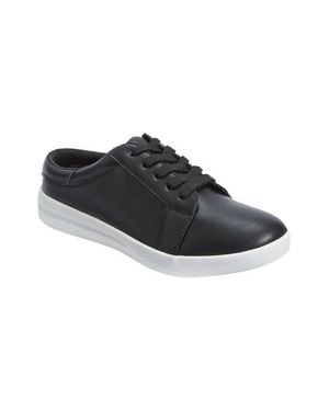 Comfortview The Kandice Slip On Sneaker Mule - Black