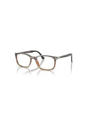 Persol 55Mm Square Optical Glasses - Gray