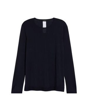 Akris Fine Cashmere & Silk Sweater - Blue