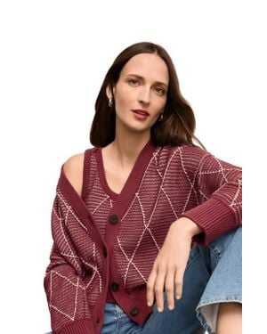 M.M.LaFleur Dakota Easy Luxury Cardigan - Red