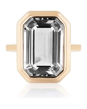 Goshwara Manhattan Cocktail Ring - Black