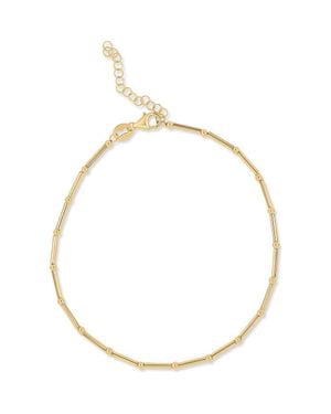 Bony Levy 14K Beaded Chain Bracelet - Metallic