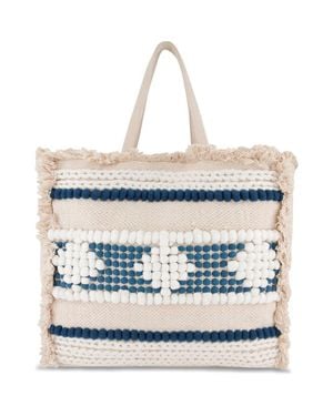 MER ST BARTH Sac De Plage - White
