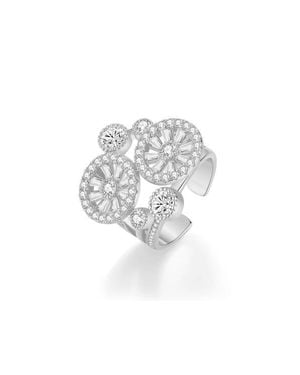 Classicharms Wheel Of Fortune Signet Ring - White