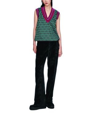 Anna Sui Velour Pants - Blue