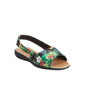 Comfortview The Adele Sling Sandal - Green