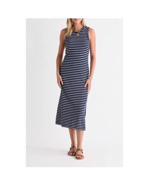 Vineyard Vines Terry Midi Dress - Blue