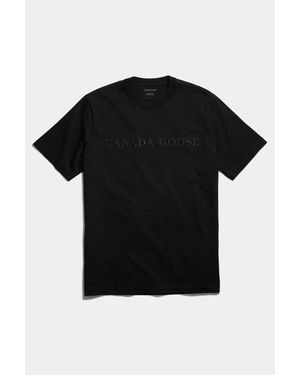 Canada Goose Ocra Embroidered T-Shirt - Black