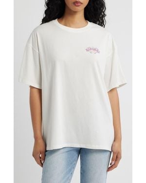 Rip Curl Half Moon Bay Heritage Graphic T-Shirt - White