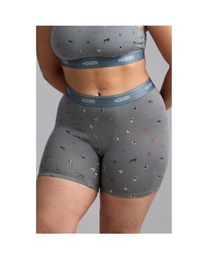OXER Baller High Rise Ultrasoft Boxer Briefs - Gray