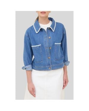 ZOE AND CLAIRE Jacket - Blue