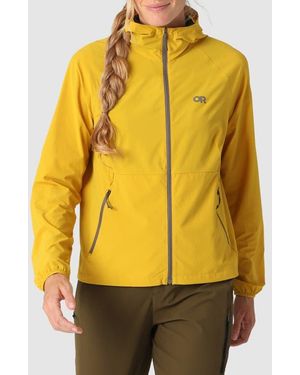 Outdoor Research Astroman Sun Full Zip Hoodie - Yellow