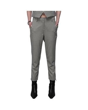 WILDFANG The Empower Zipper Slim Crop Pant - Gray