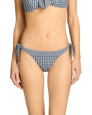 Robin Piccone Brigitte Side Tie Bikini Bottoms - Blue