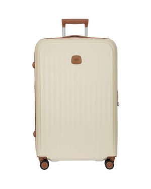 Bric's Taormina Hardside Expandable 30 Large Checked Spinner Luggage - Natural