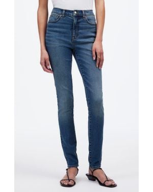 Madewell High Waist Skinny Jeans - Blue