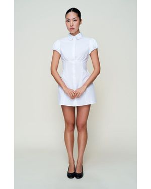 GUIZIO Liana Dress - White